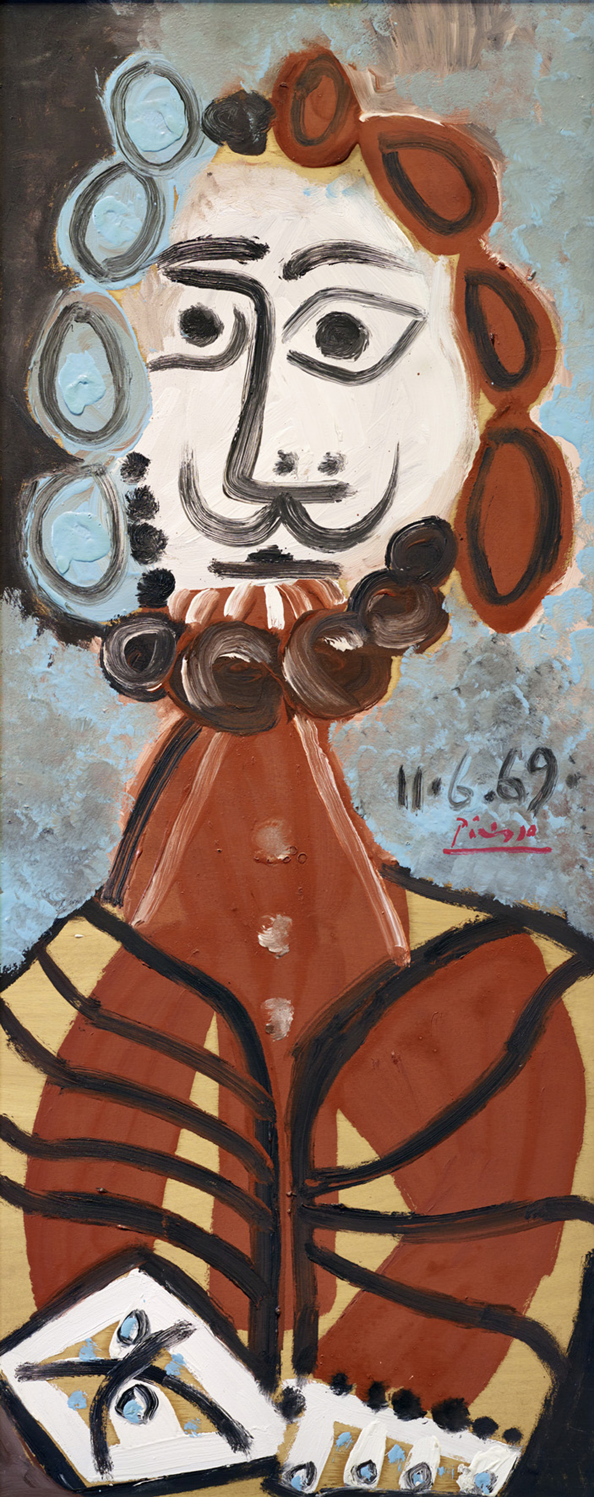 Pablo Picasso: Buste d´Homme, 1969