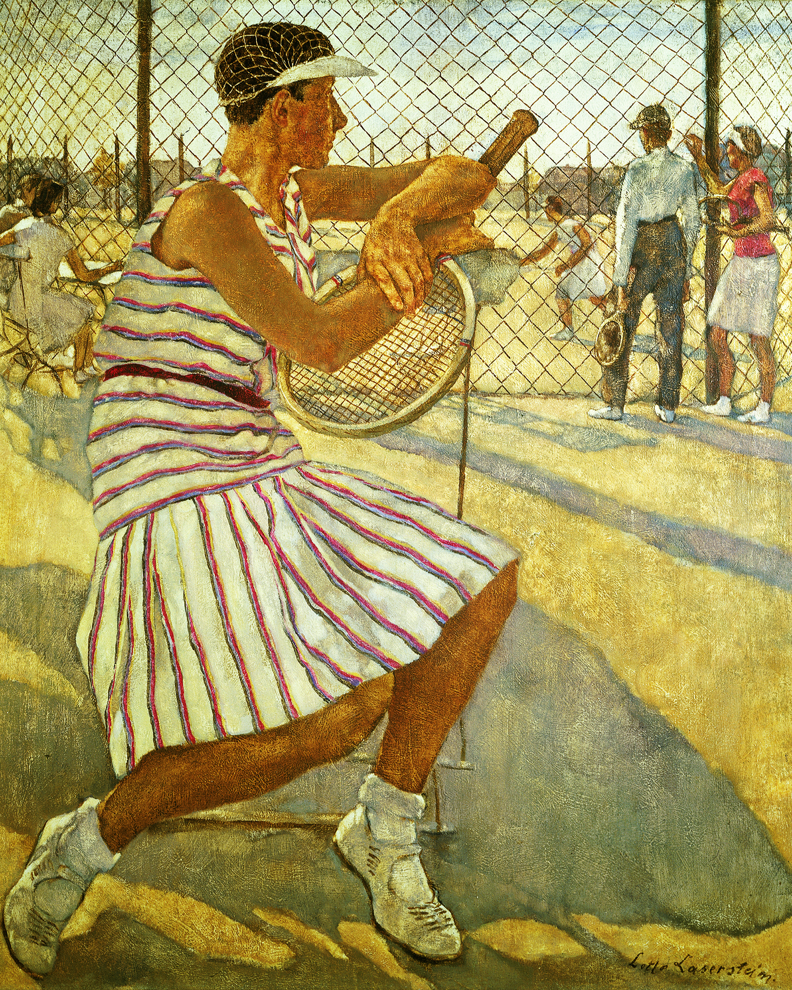 Lotte Laserstein (1898–1993): tennis player, 1929