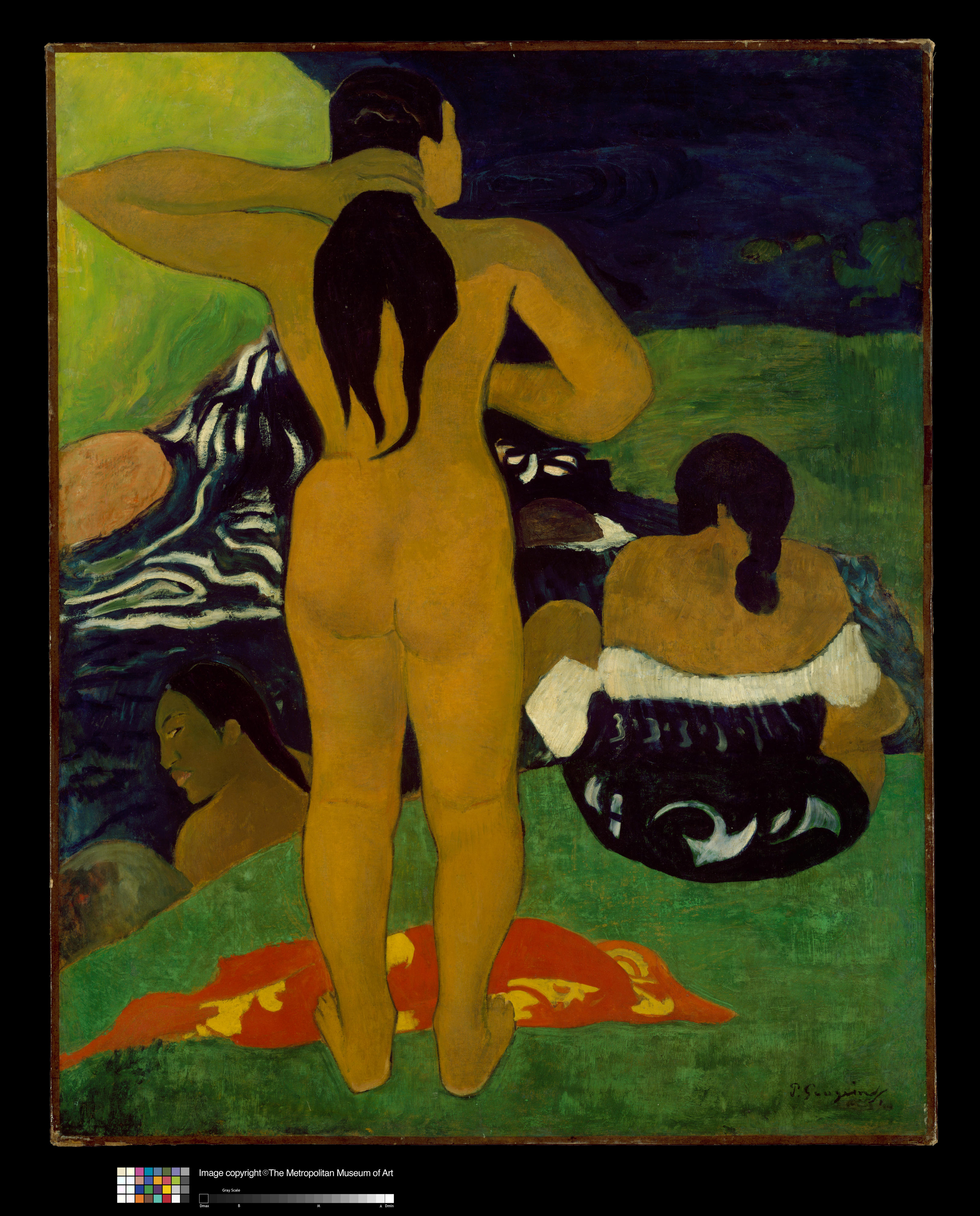 Paul Gauguin: Tahitian Women Bathing, 1892