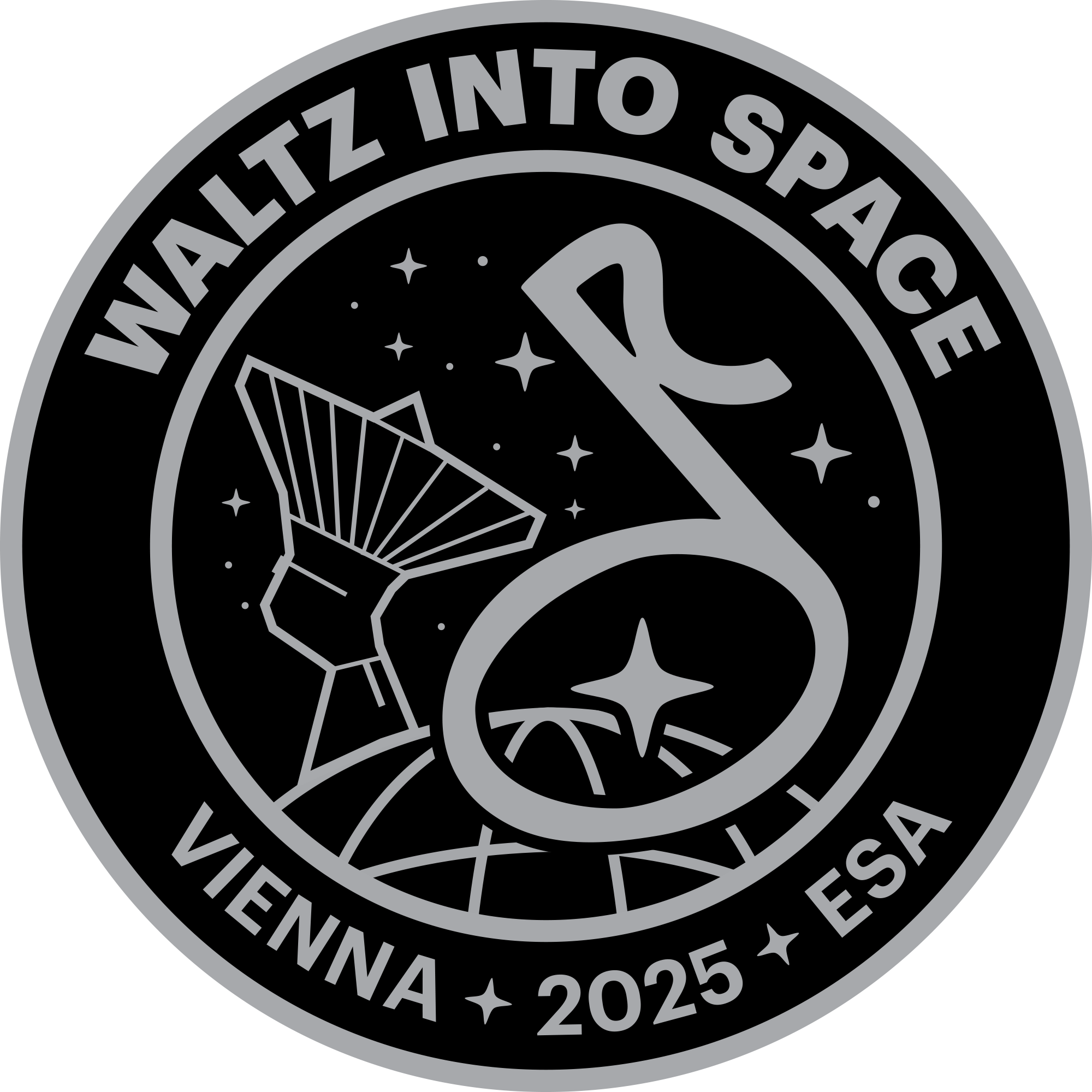 Waltz into Space mission patch