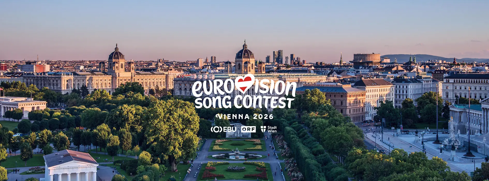 Volksgarten, Museen und Parlament - Eurovision Song Contest Vienna 2026© WienTourismus/Christian Stemper