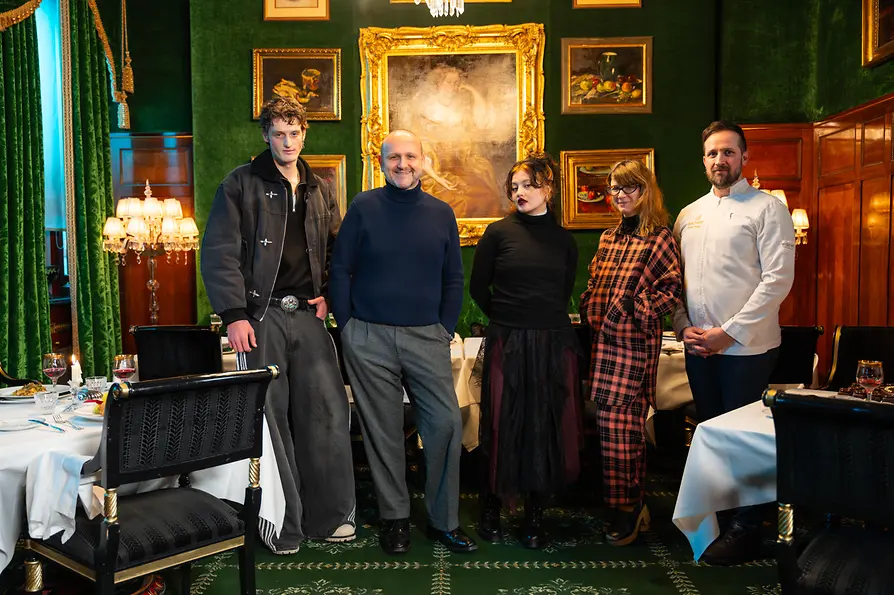 Max, Norbert Kettner, Larissa, Bianca Poletti und Anton Pozeg