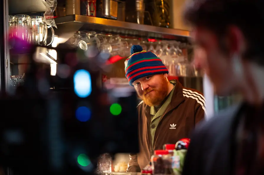 Guide Michelin Koch Lukas Mraz am Set