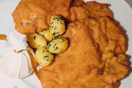Bild von einem Wiener Schnitzel