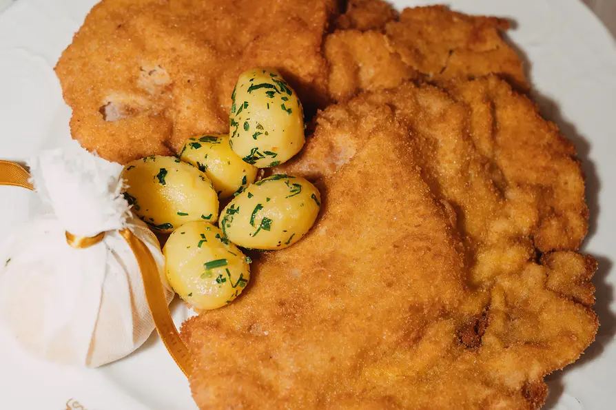 Bild von einem Wiener Schnitzel