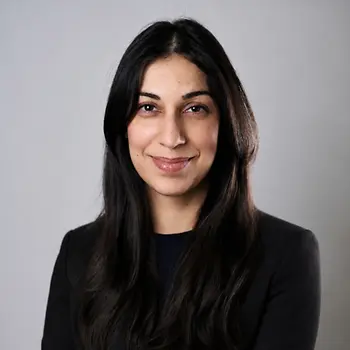 Portrait photograph of Bessi Sideris taken at the Vienna Marriott Hotel