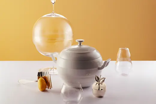 Tableware: J. & L. Lobmeyr, Augarten porcelain, Jarosinski & Vaugoin