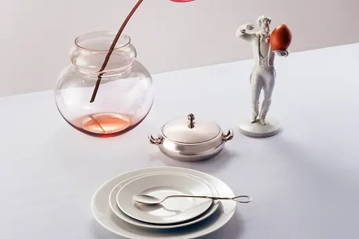 Tableware: J. & L. Lobmeyr, Augarten porcelain, Jarosinski & Vaugoin