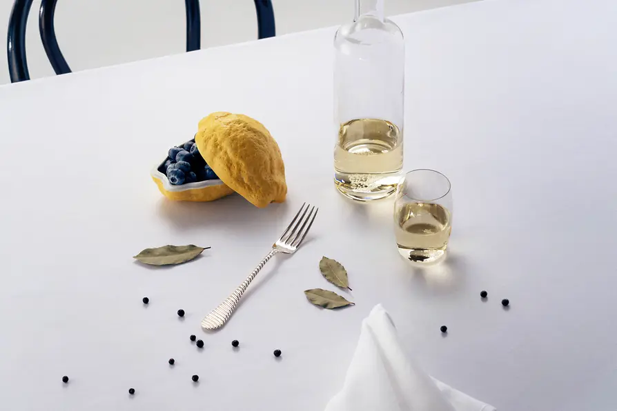 Tableware: J. & L. Lobmeyr, Augarten porcelain, Jarosinski & Vaugoin
