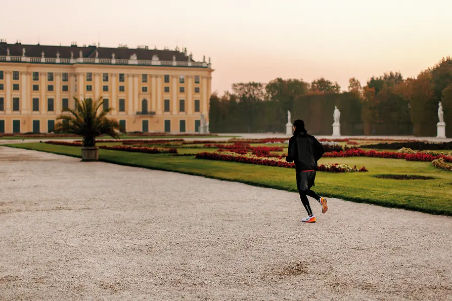 Running, Schönbrunn Palace