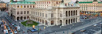 Wiener Staatsoper und die Wiener Ringstraße