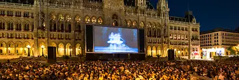 Music Film Festival in front of the City Hall