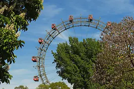 Giant ferris wheel