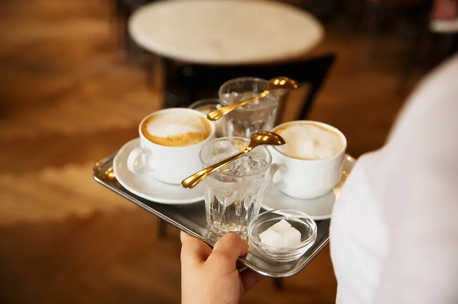 Café in a Viennese coffee house