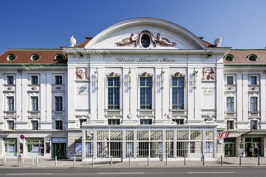 WienTourismus / Christian Stemper Wiener Konzerthaus, Fassade