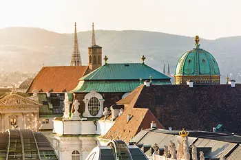 View across the roofs of Vienna