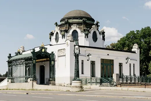 Wagner's Court Pavilion in Hietzing