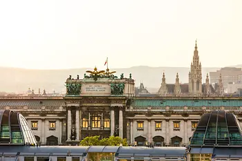 Blick auf die Hofburg