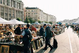 Flohmarkt beim Naschmarkt