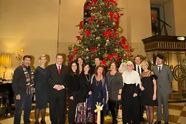 Internationale Pressegruppe "Enchanted Christmas in Vienna" im Grand Hotel Wien