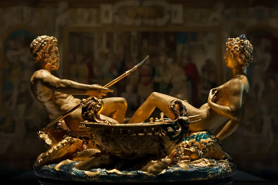 Saliera im Saal XXIX im Kunsthistorischen Museum Wien