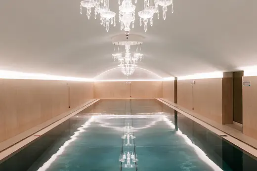 Pool in the Sans Souci Day Spa 
