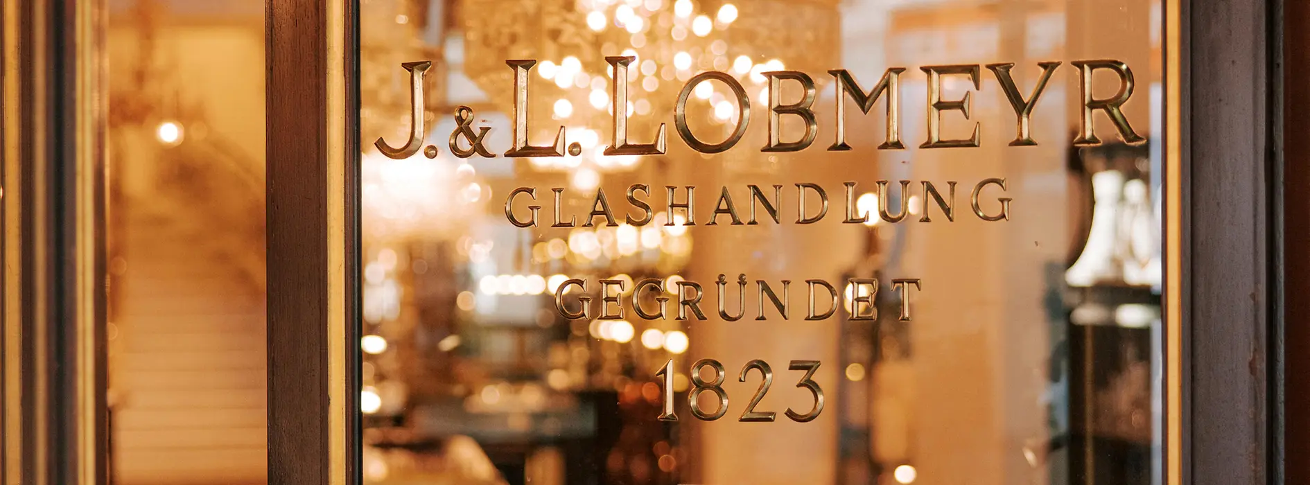Exterior shot of the Lobmeyr store