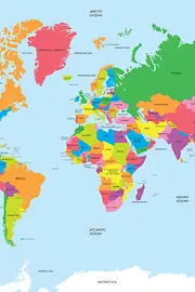 map of the world