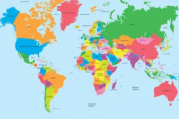 map of the world