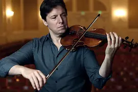 Joshua Bell, Portraitfoto, Geige spieldend