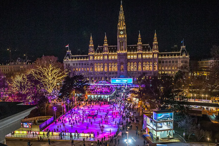 Wiener Eistraum am Rathausplatz, Eröffnung 2019