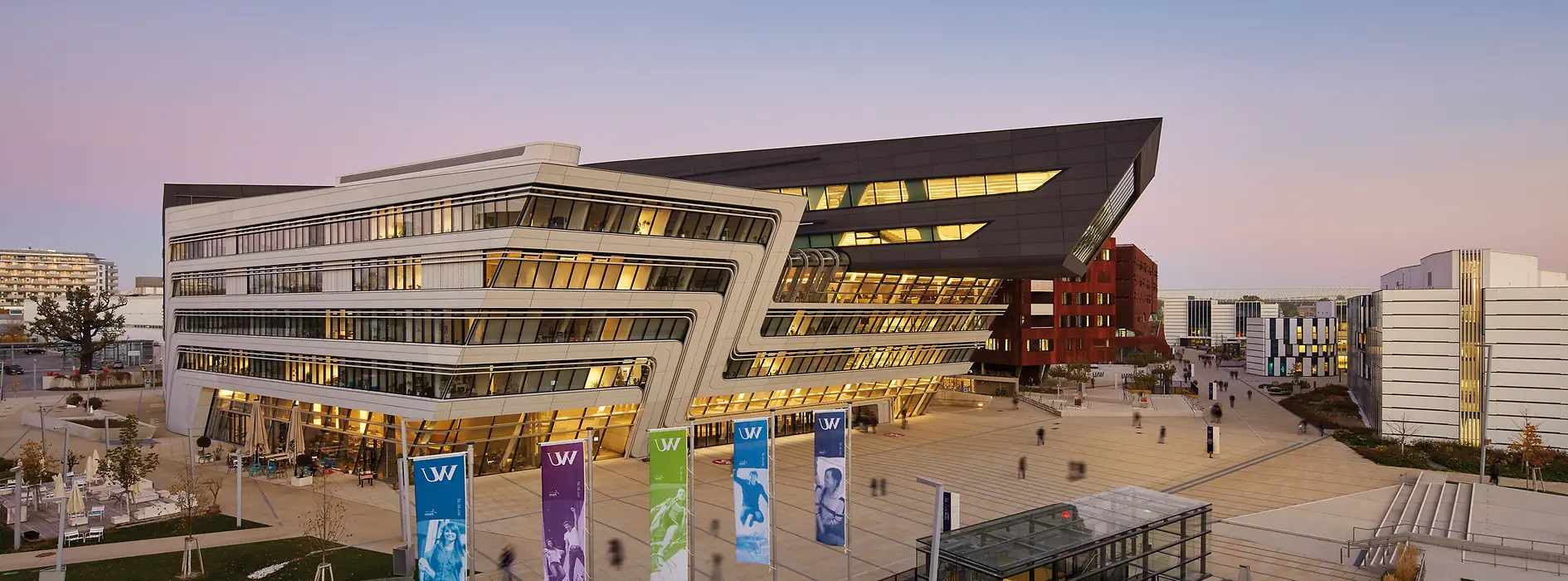 campus of the Vienna University of Economics and Business 