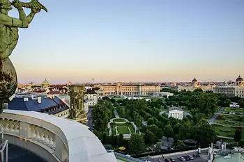 Blick auf den Heldenplatz