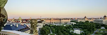 Blick auf den Heldenplatz