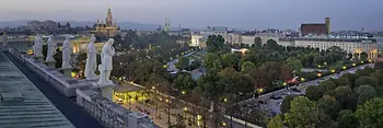 View from the Naturhistorisches Museum Vienna towards the Ringstrasse