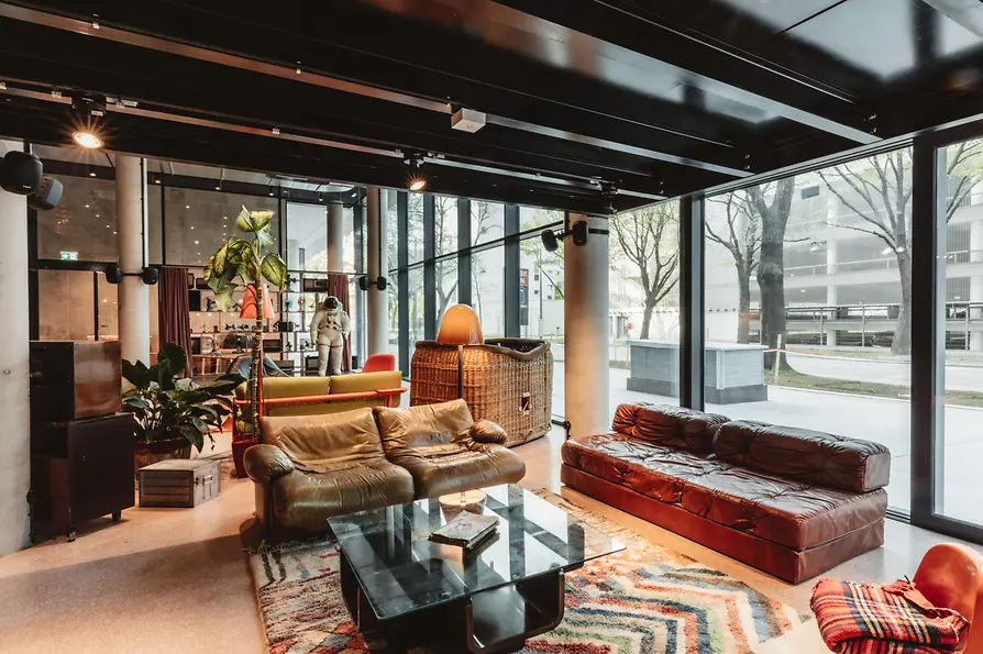 Jakub Markech // @lousyauber Hotel, Hostel Superbude, Lobby