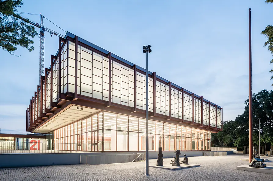 Lukas Schaller/Belvedere Wien Belvedere 21, exterior view