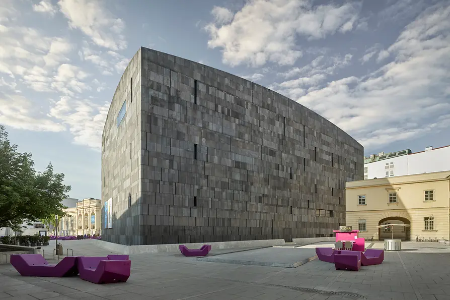 mumok, Photo: Rainer Mirau mumok, exterior view