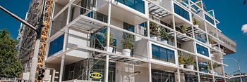Ikea Westbahnhof, exterior view