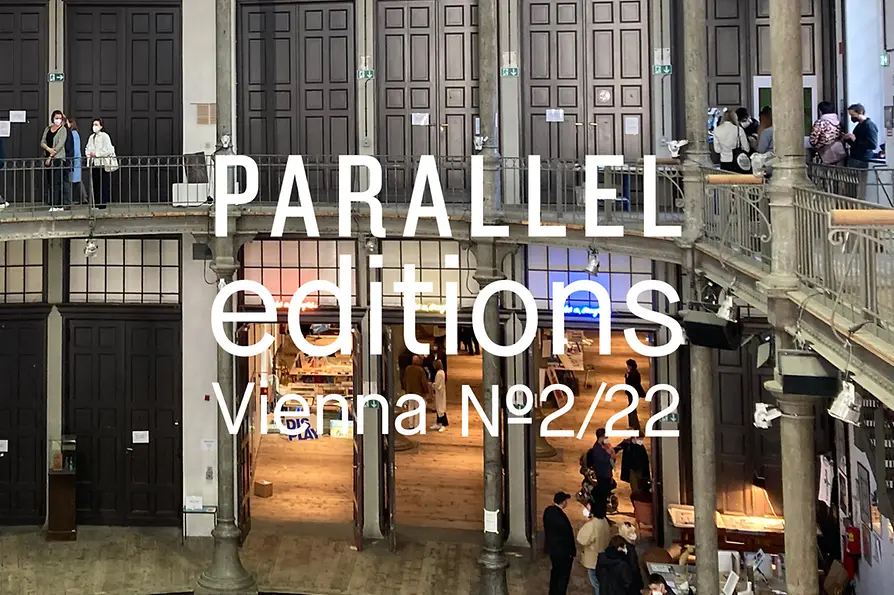 Julia Harrauer Parallel Editions 2022, poster, Semperdepot