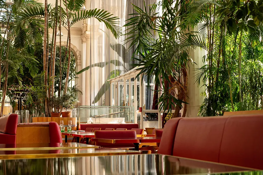 Gregor Lechner Restaurant Palmenhaus, interior view