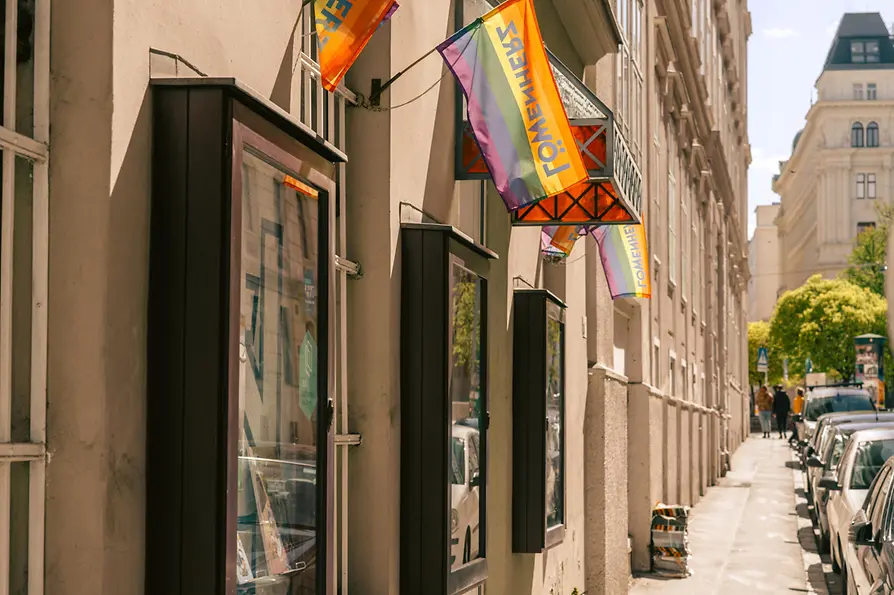 Löwenherz book store, exterior view