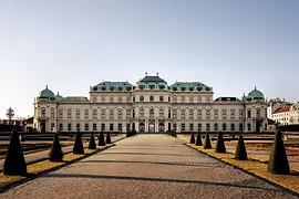 Oberes Belvedere, Aussenansicht