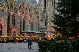 Weihnachtsdorf am Stephansplatz