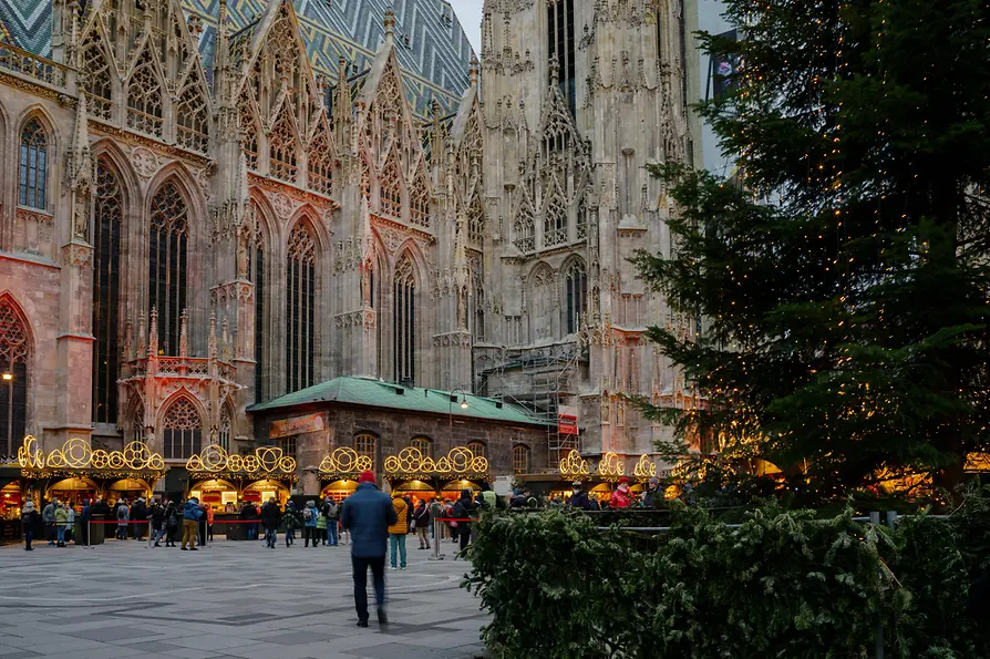 Christmas Village at Stephansplatz