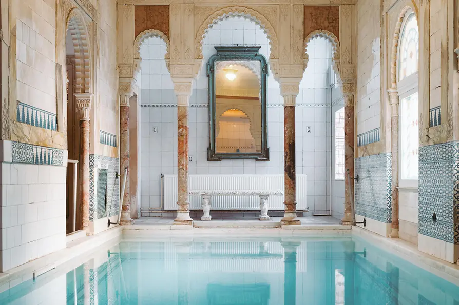 WienTourismus/Julius Hirtzberger Bath Kaiserbründl, interior view
