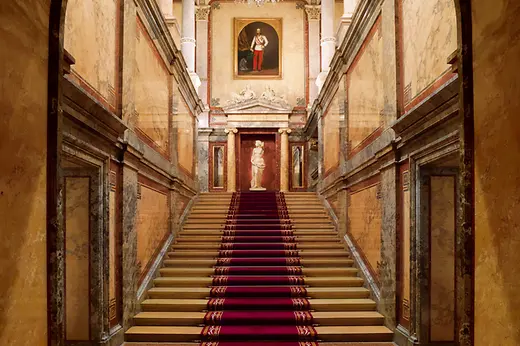 Hotel Imperial, interior shot, staircase