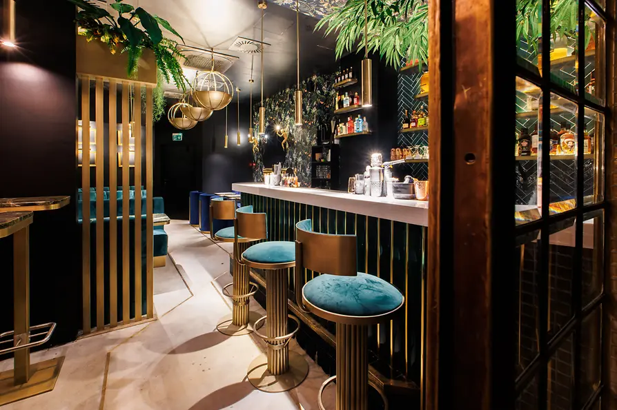 Adrian Almasan Fitzcarraldo Bar: interior view