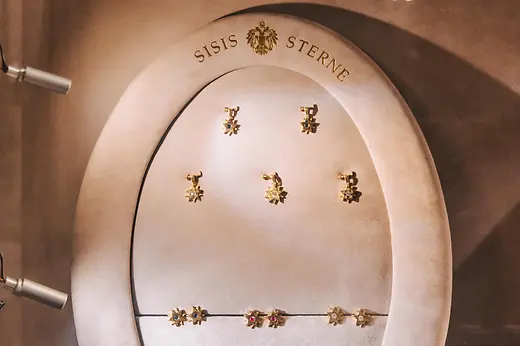 Jewelry in the shape of a star