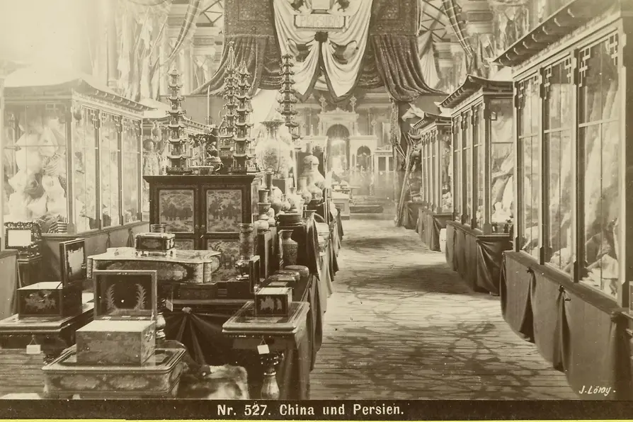 World Exhibition in Vienna, Photo: Department of China and Persia